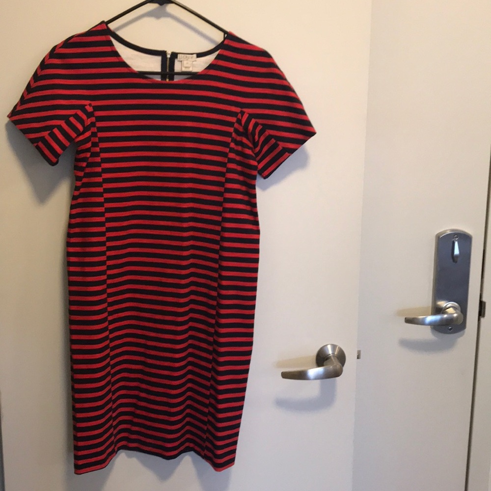 NWOT J.Crew Striped Dress